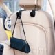 thumbnail image 3 of Ganchos de asiento EldHus para carteras y bolsos, paquete de 2 soportes para monederos de coche, 3 of 7