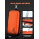thumbnail image 5 of Estuche Doble Para Anteojos Con Carcasa Rígida Eva Organizador Naranja, 5 of 7