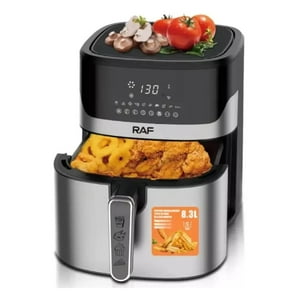 Total Click - Freidora De Aire Air Fryer 8300Ml Bascula Gramera R5375 Raf