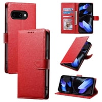 Funda Para Foxdock Google Pixel 9A– Cuero Premium, 3 Ranuras Para Tarjetas, Protección Contra Impactos