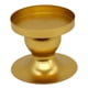 thumbnail image 2 of Candelero Redondo De Hierro, Candelabro De Pilar Decorativo Dorado, Bandeja De Soporte, 2 of 5