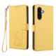 thumbnail image 1 of Samsung Galaxy A17 Funda Billetera con Ranuras para Tarjetas, Amarillo, 1 of 6