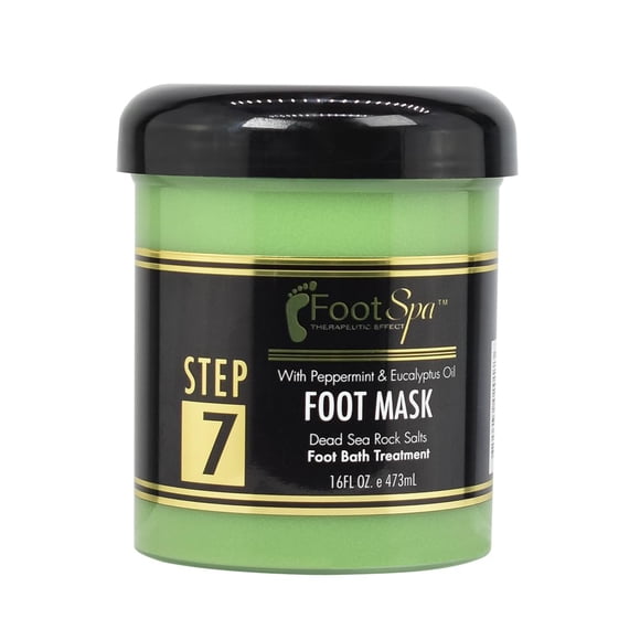 Mascarilla cremosa FootSpa para pies con aceite de menta y eucalipto