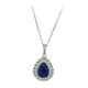 thumbnail image 5 of Collar Con Colgante De Gota De Agua Para Mujer, Para Fiesta, Aniversario, Vacaciones, Color Azul, 5 of 5