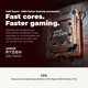 thumbnail image 5 of PC Gamer CyberpowerPC Ryzen 5 5500 RX 6500 XT 8 GB 500 GB, 5 of 8