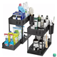 thumbnail image 1 of 2 Piezas 2 Niveles Organizador Multifuncional Baño Cocina, 1 of 2