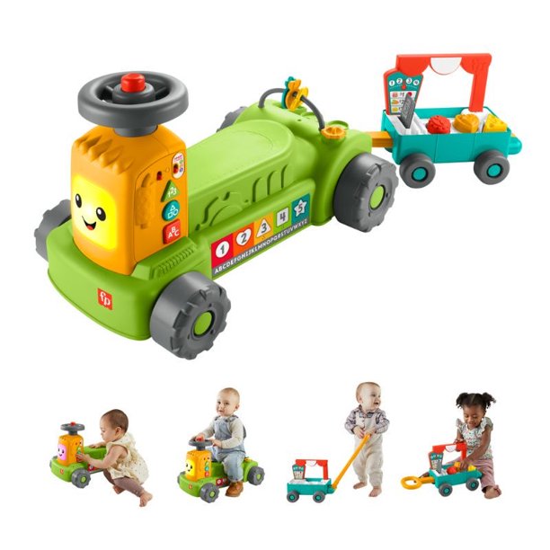 Fisher Price Tractor De Aprendizaje 4 En 1 Lider