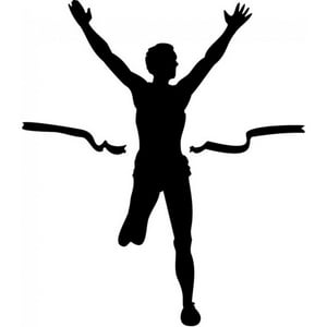 Rienda Libre Graphics - Decomural Finish Line Running Sports Ws-15751