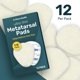 thumbnail image 4 of Almohadillas metatarsianas Moon Health ultrafinas, paquete de 12 unidades para mujeres y hombres, 4 of 5