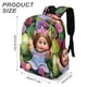 thumbnail image 3 of Muñecos Cabbage Patch Kids-theme Backpack, Campus style schoolbag Bookbag with Adjustable Shoulder Straps And Large Zip Compartment, Unisex Travel Bags.42x30x15cm, 3 of 6