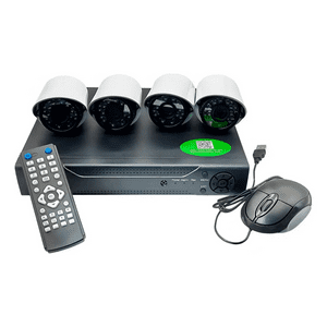Genérico - Kit De Cámaras De Seguridad Cctv Completo 4 Camaras