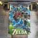 thumbnail image 2 of The Legend of Zelda Comforter Set 3 Pieces Quilt Cover Set Soft Bedding Sets for All Seasons, 2 of 3