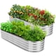 thumbnail image 1 of Cama de cultivo elevada galvanizada Utopia Home 180 x 60 x 30 cm x2, 1 of 8