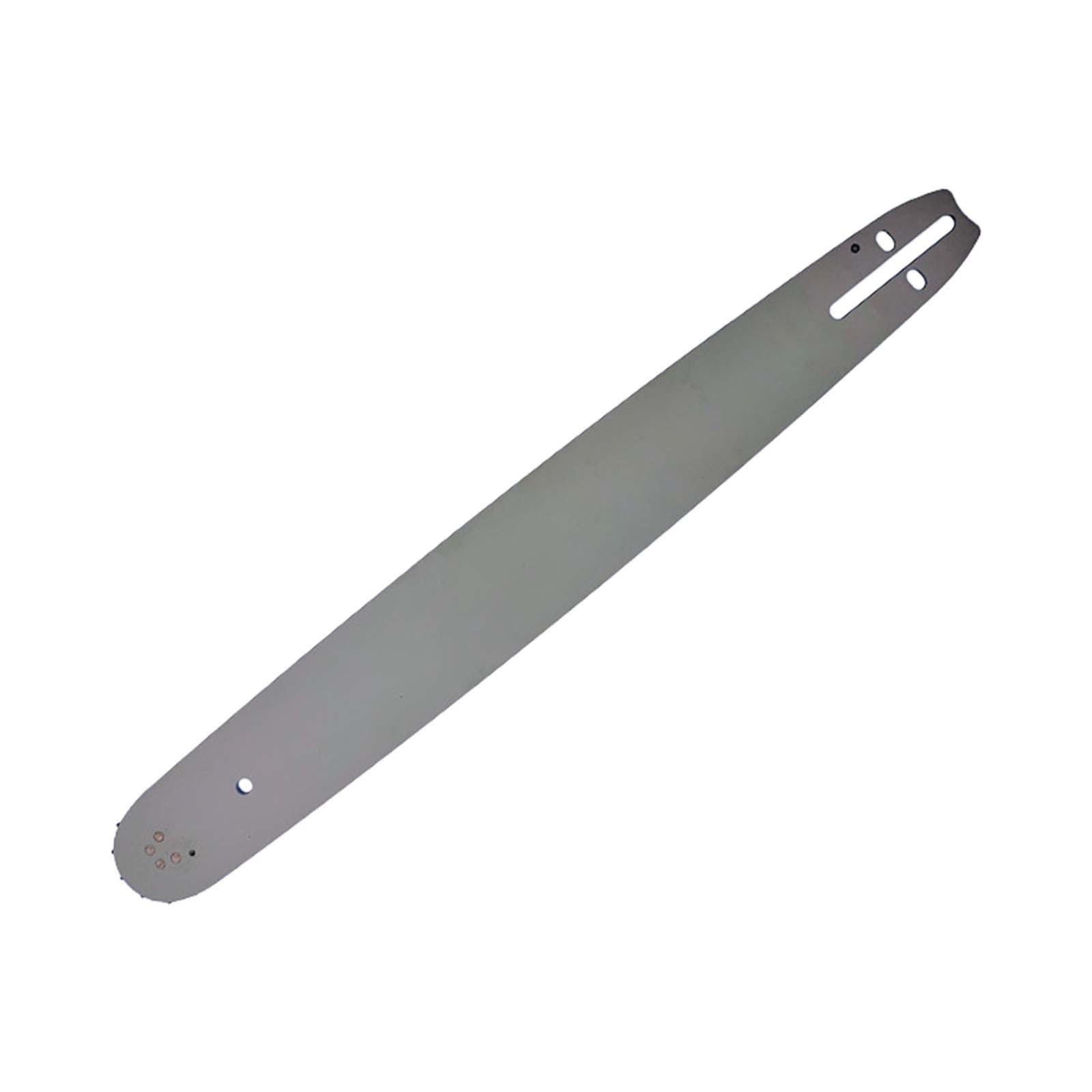 Magideal - Barra Guía Para Motosierra, Herramienta De Reparación De Cadenas De Motosierra, Universal, De Fácil Instalación, Alta Precisión, Accesorios Plateados 20 Pulgadas