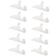 thumbnail image 5 of 10 piezas soportes de caballete placa de plato marco de foto marco titular de estante clear_s, 5 of 5