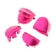 thumbnail image 5 of Botones De Activación De Aluminio L1 R1 L2 R2 Para Los Controladores De Sony PS4 Rosa, 5 of 5