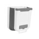 thumbnail image 3 of Bote De Basura Colgante Montado Plegable Para Encimera Gabinete Cocina Gris Blanco, 3 of 5