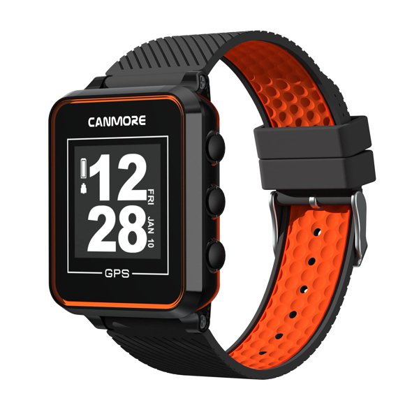 Reloj GPS de Golf CANMORE TW353 Negro/Naranja