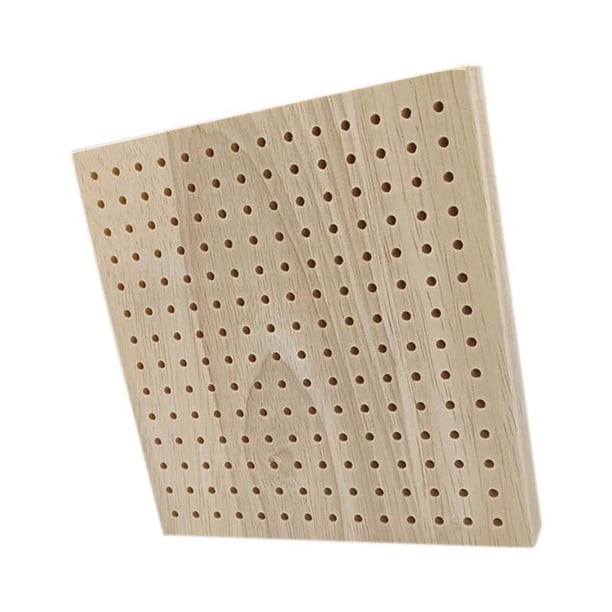 Tablero de bloqueo de ganchillo de madera Suministros de ganchillo Tejido hecho a mano Tablero de bloqueo de orificios profesional Tablero de bloqueo Diámetro del orificio 32 mm