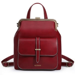 Ecosusi - Mochila & Bolso Casual Shorty - Burdeo