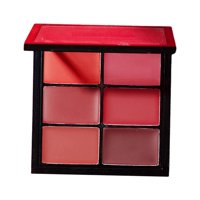 Ioensy - Paleta De Lápiz Labial Cosmético Crema No Pegajosa Maquillaje Conjunto Para Regalo Mujeres 6 Colores