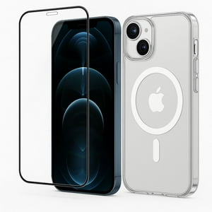 Mar Cases - Carcasa Para Iphone 17 Pro Transparente Magsafe + Mica