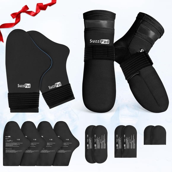 Set Terapéutico de Guantes y Calcetas Frías SUZZIPAD para Quimioterapia Talla S/M