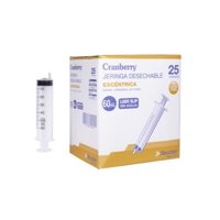 Reutter - Jeringa Cranberry 60 Ml Punta Extrínseca 25 Uds