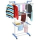 thumbnail image 2 of Colgador De Ropa Plegable De 3 Niveles Organizador De Ropa, 2 of 3