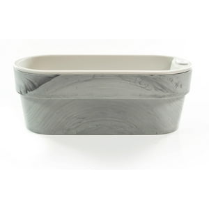 Ou - Macetero Autorriego Concreto 1,75 Lt