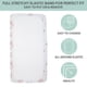 thumbnail image 4 of Juego de sábanas para cuna The Peanutshell Super Soft Baby Girl Pink, 4 of 6