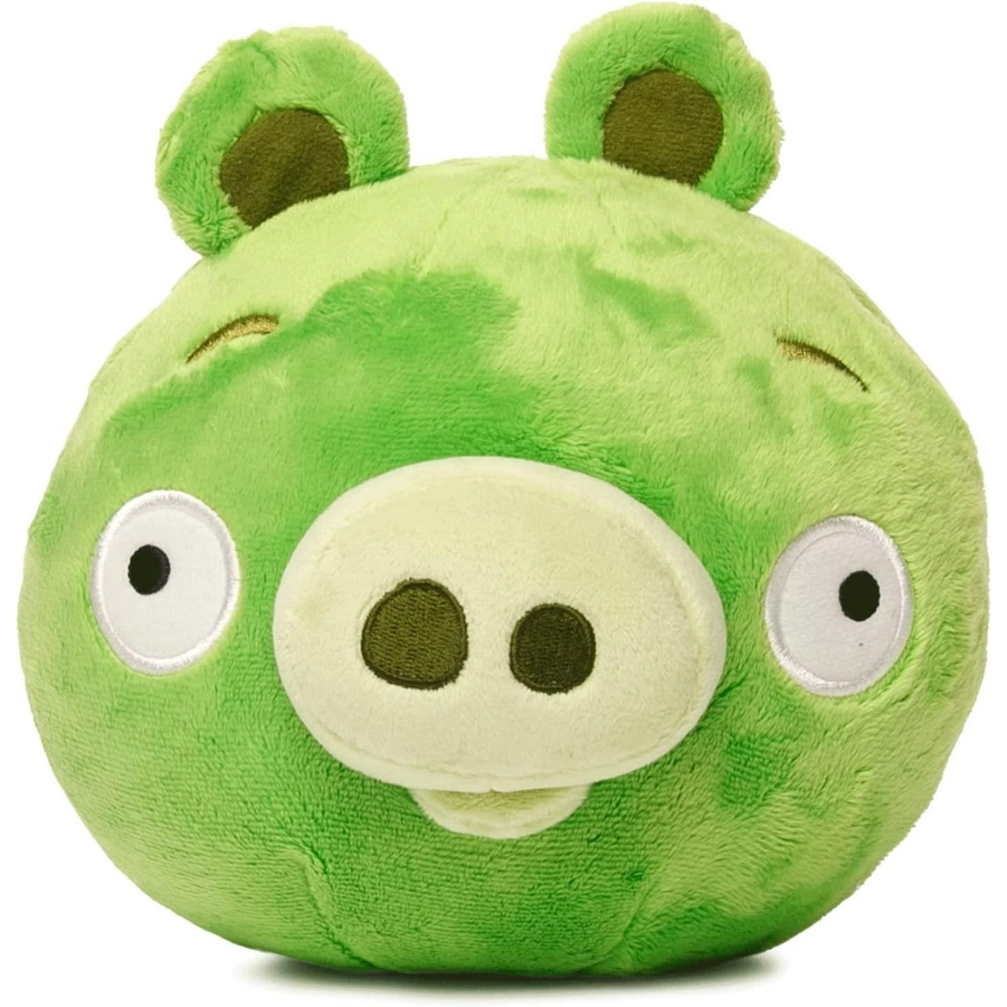 Mighty Mojo - Angry Birds Green Pig Plush Bad Piggies 7" Almohada Rellena