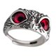thumbnail image 5 of Demon Eye Owl Anillos Retro Elegante Anillo Llamativo Para Pareja Amantes Hombres Mujeres Rojo, 5 of 5
