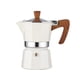 thumbnail image 1 of Cafetera clásica de cocina para un espresso fuerte y de gran sabor, cafetera moka de aluminio estilo italiano, cafetera cubana y greca, cafetera moka, cafetera percolato, 1 of 5