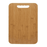 Genérico - Tabla Para Picar Y Cortar De Madera Liso Marrón