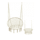 thumbnail image 2 of Silla hamaca colgante para terraza o jardín color beige, 2 of 3