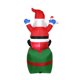 thumbnail image 5 of Papá Noel Inflable De 5.9 Pies En Caja De Regalo LED Incorporado Para Patio Al Aire Libre, 5 of 5