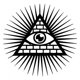 thumbnail image 1 of Decomural Illuminati Symbol Eye Light Circle WS-32851, 1 of 2