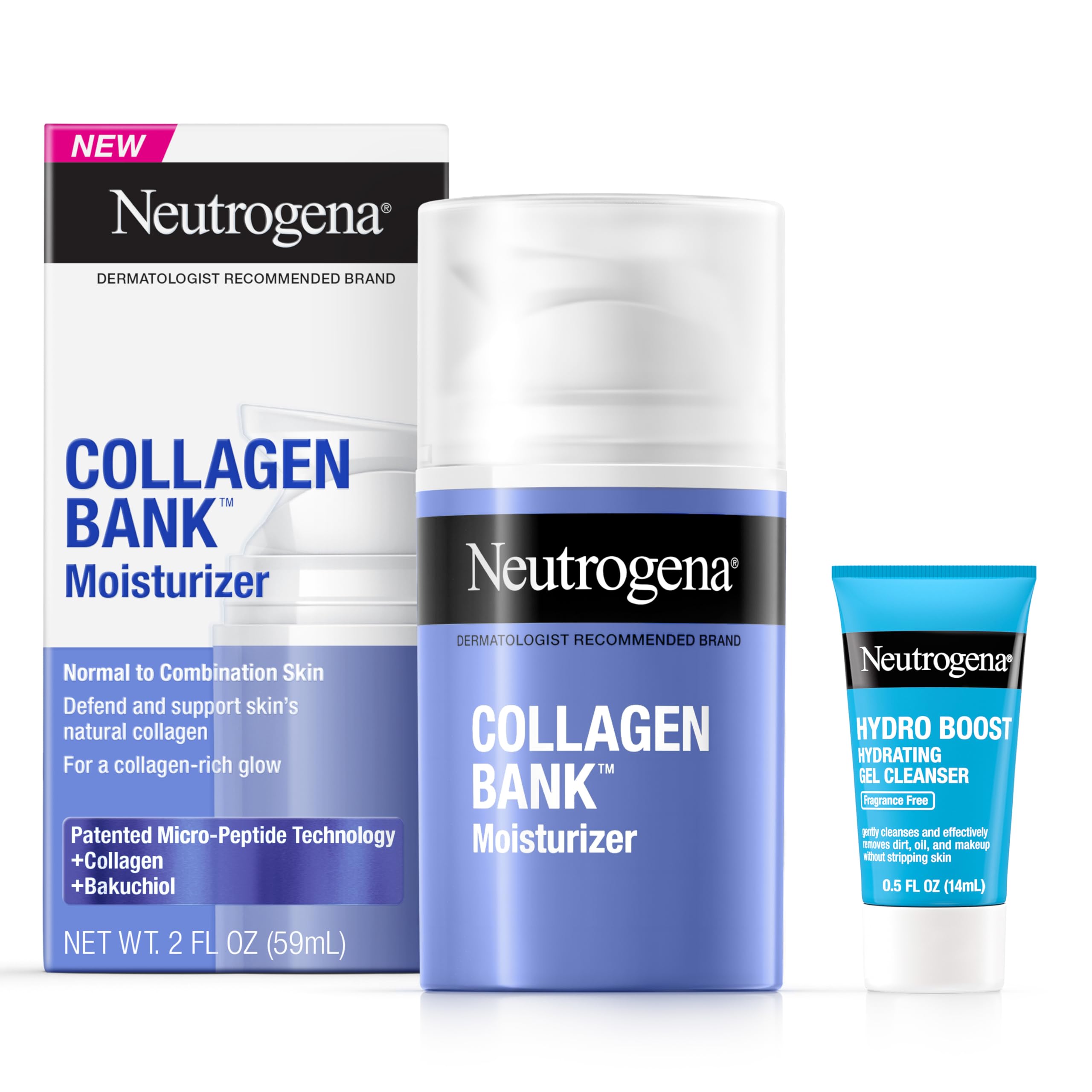 Set Cuidado De La Piel Neutrogena Collagen Bank 60Ml Mujer