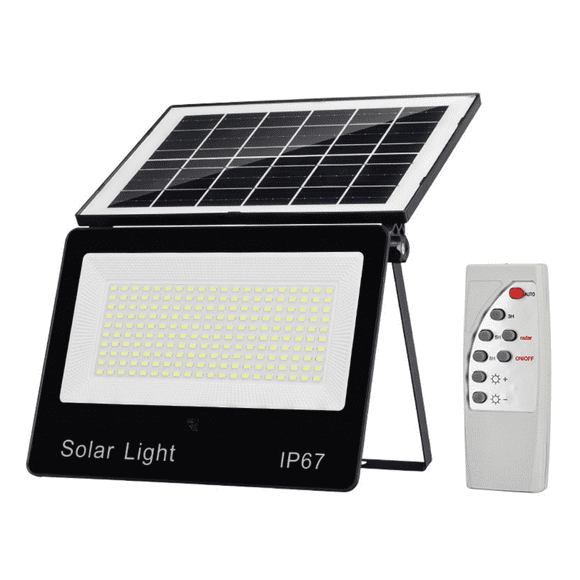 Foco Solar Led Exterior 600w Con Control Remoto Ip67