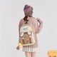 thumbnail image 1 of Sanrio Cartoon Kuromi Anime Backpack for Student 2024 New Simple Large-capacity Double-pocket Schoolbags Travel Birthday Gift, 1 of 3