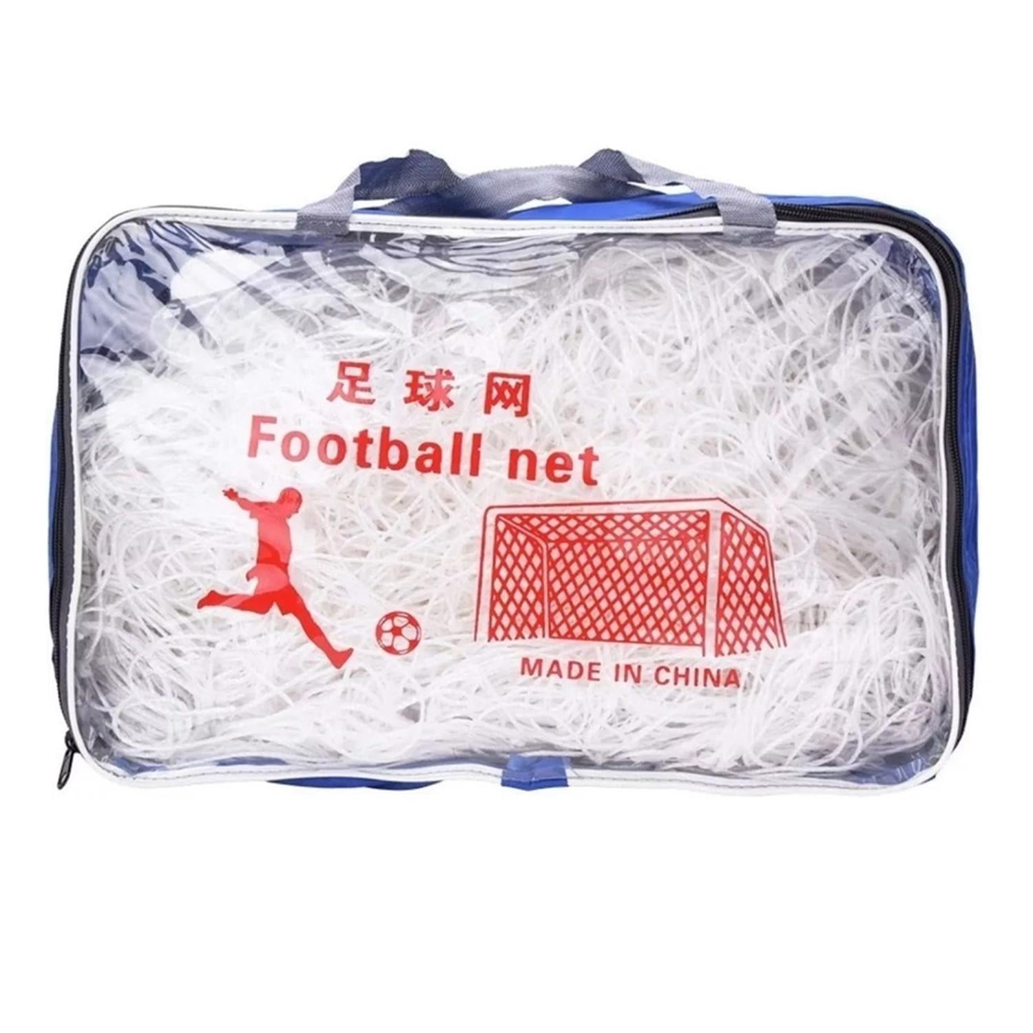 Auckland Outdoor - Par Red / Malla Para Arco Futbol 5. 300 X 200 Cm. Blanco 1