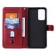 thumbnail image 5 of Funda con Cremallera para Samsung Galaxy A52S 5G, Carcasa Cartera de Cuero PU con Soporte y Tarjetero, 5 of 6