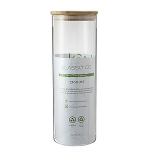 Glasso - Contenedor Tapa Bamboo 1,7 Litros