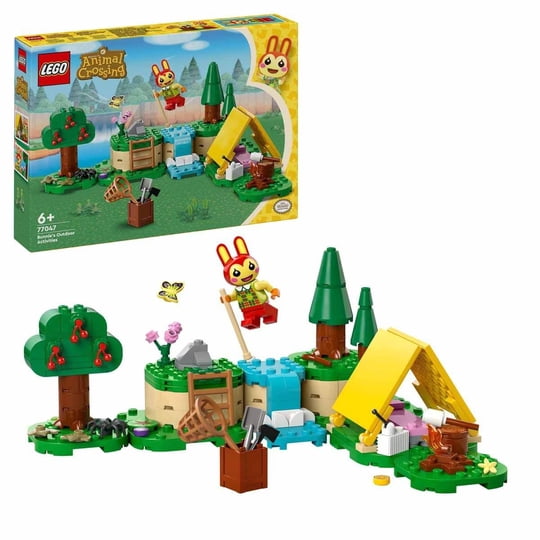 Lego Animal Crossing Conjunto De Actividades Al Aire Libre De Bunnie 77047