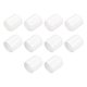 thumbnail image 1 of 10 piezas de tapas de goma 21mm ID tapa redonda de vinilo protectores de rosca de tornillo blanco, 1 of 4