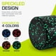 thumbnail image 4 of Rodillo de espuma ProSourceFit de alta densidad, 45 cm, firme, negro y verde, 4 of 6