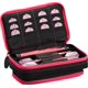 thumbnail image 1 of Funda para dardos Casemaster Plazma Plus, negra con borde rosa, 1 of 9