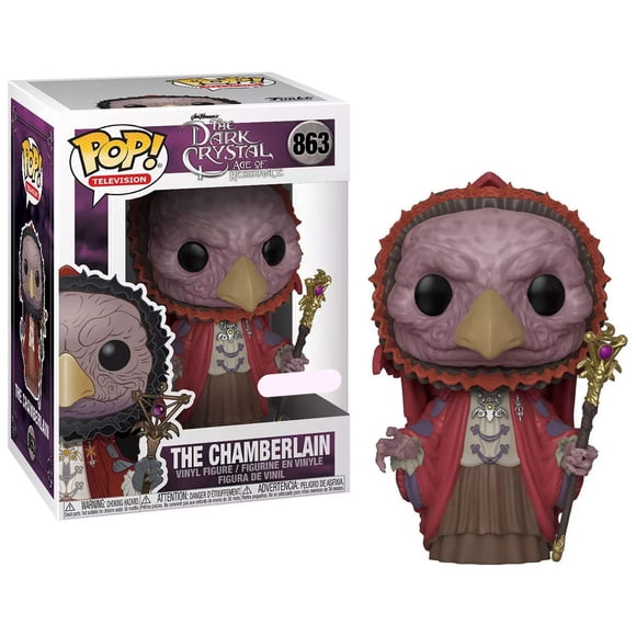 Exclusivo de Chamberlain Skeksis de cristal oscuro Funko Pop