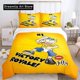 thumbnail image 2 of 3D Print Fashion Cartoon SML Jeffy Bedding Set Boys Girls Twin Queen King Size Duvet Cover Pillowcase Bed boys Adult Bedroom, 2 of 5